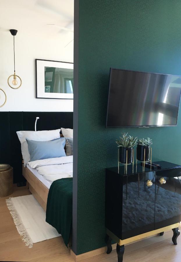 Green Apartment Gdansk Z Garazem Eksteriør bilde
